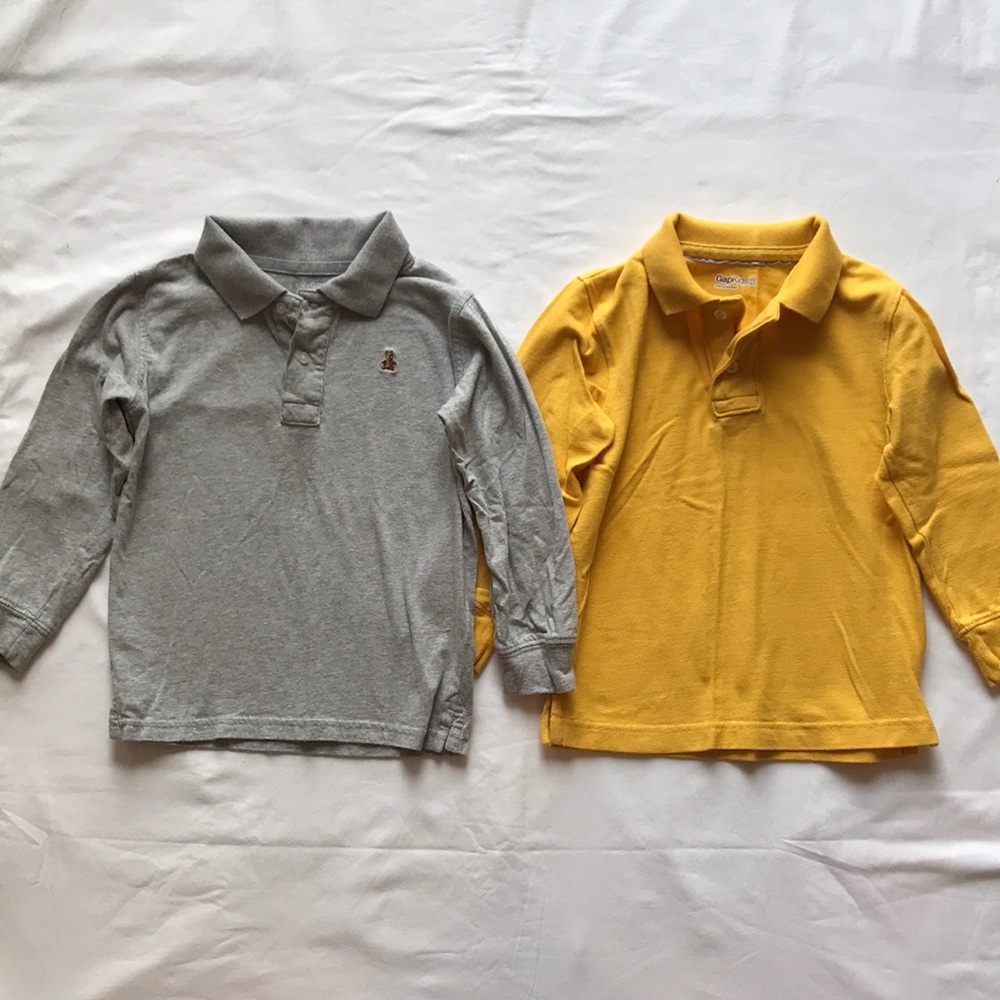 Gap long sleeve polos